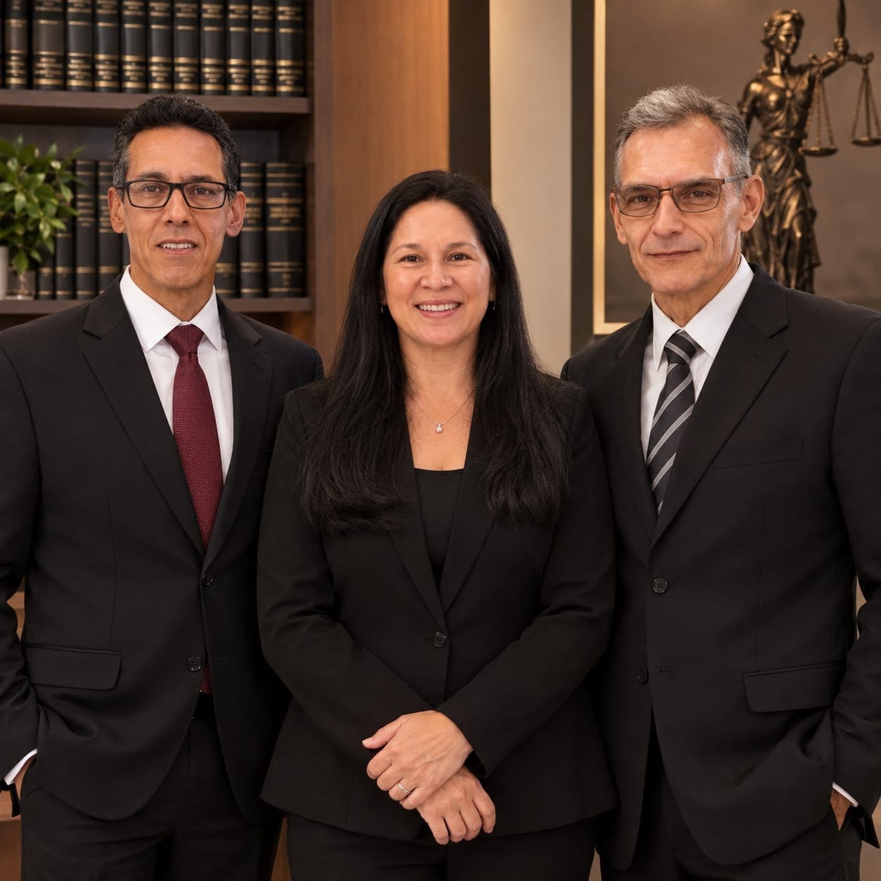 Adriana Gonçalves Pinheiro, Renato Esperança e Douglas Allegrini